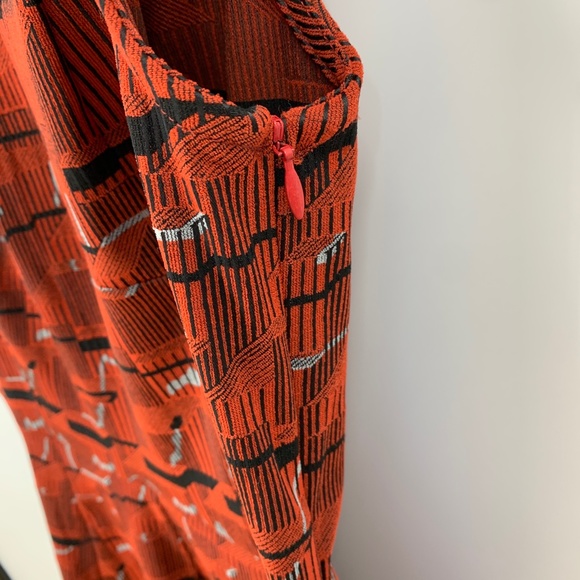 Opening Ceremony Geometric Print Fit and Flare Dress Sz 4 ASO TV - Picture 5 of 13